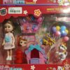 Muñeca nini love con mascotas y accesorios
