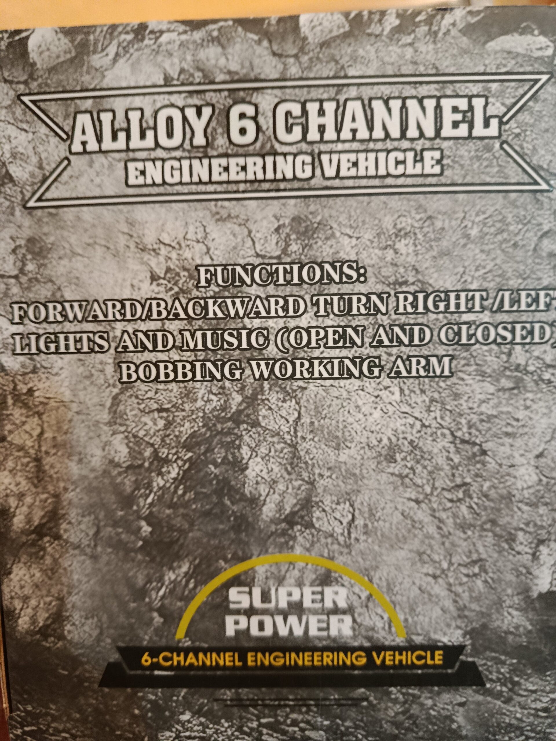 Máquina de juguete a control remoto