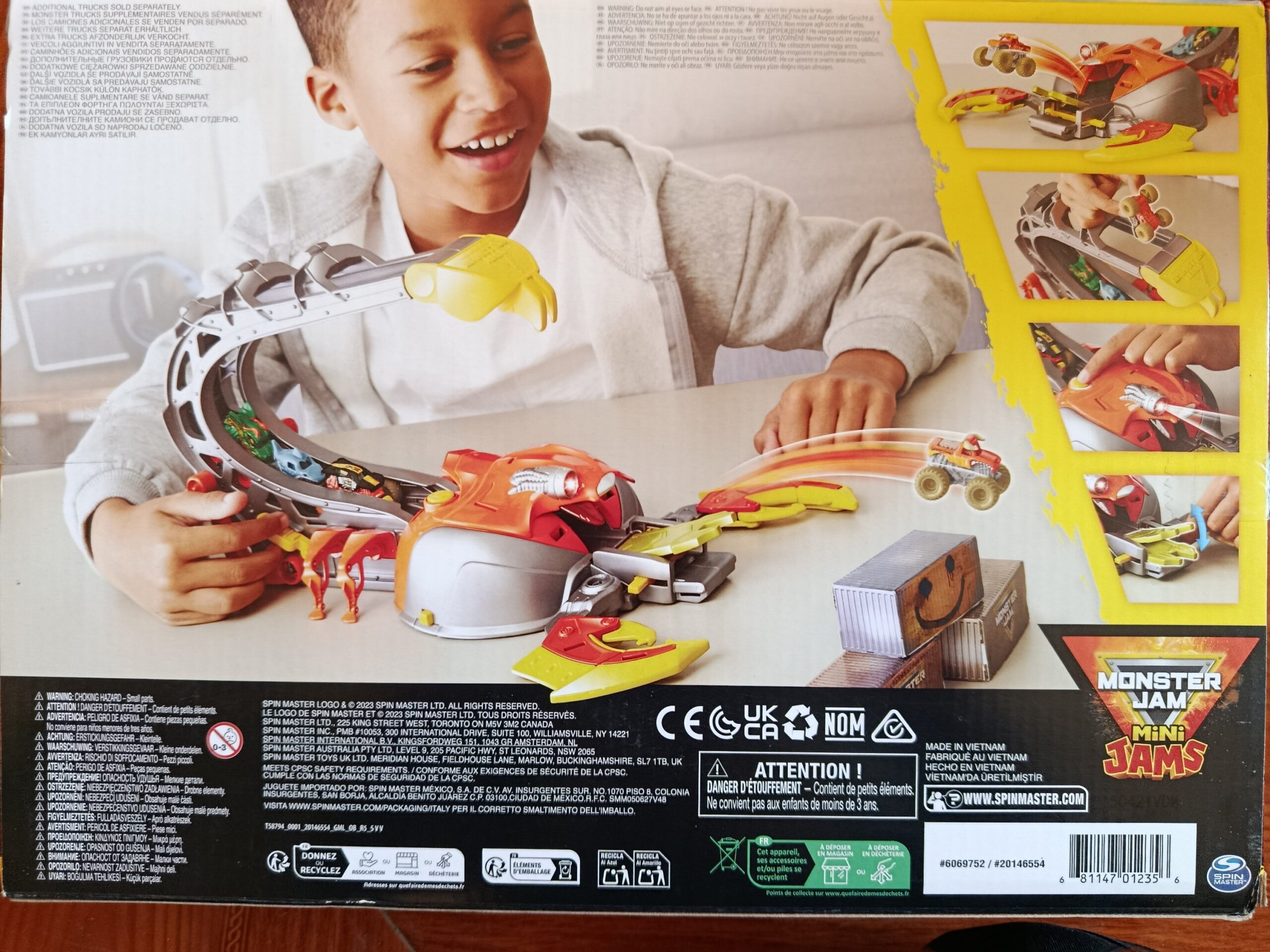 Pista Monster Jam Venom Velocity Scorpion