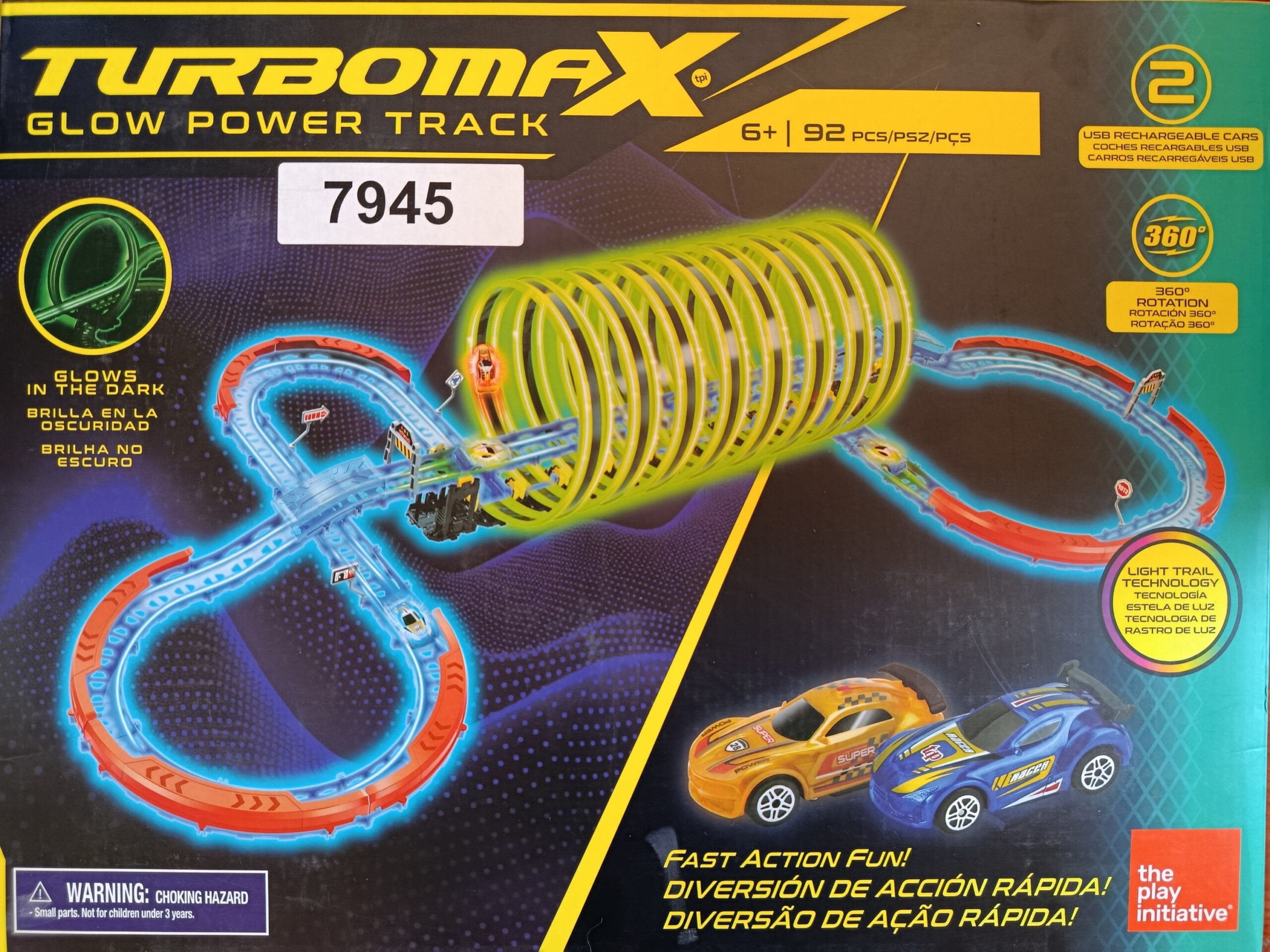 Pista TURBOMAX Glow Power Track