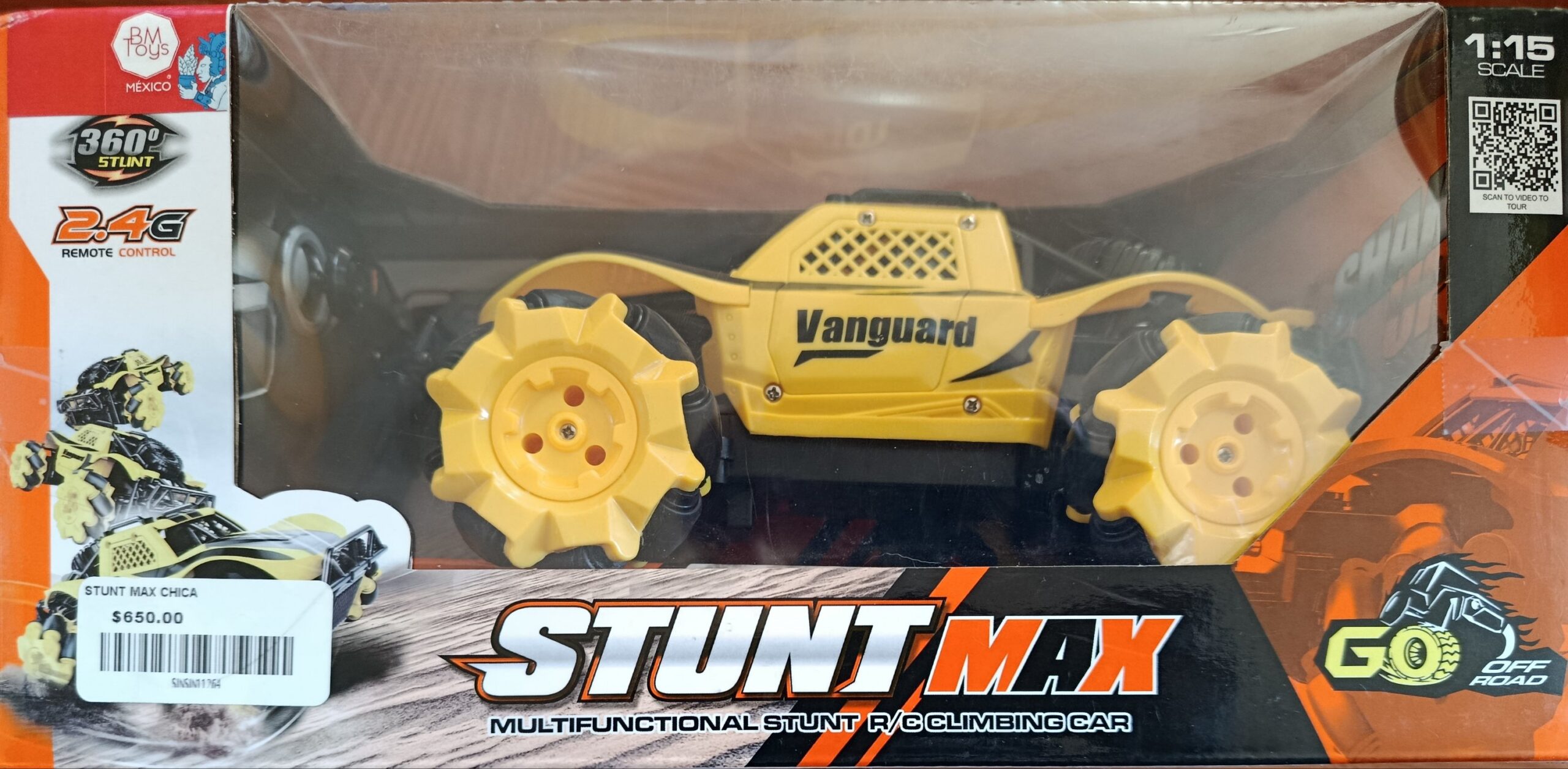 Coche a control remoto STUNT MAX