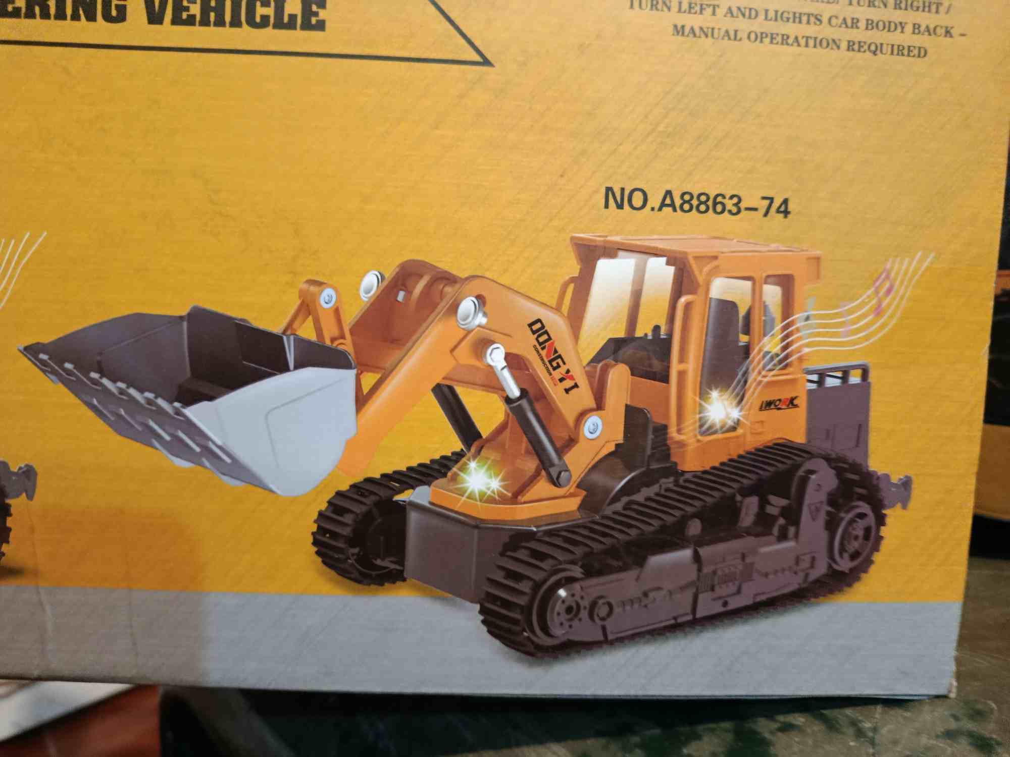 Máquina de juguete a control remoto