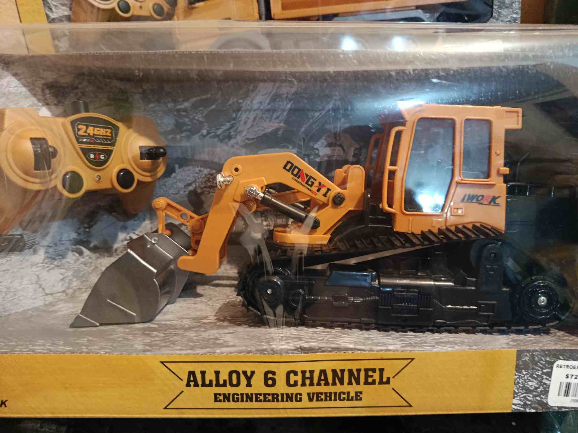 Máquina de juguete a control remoto