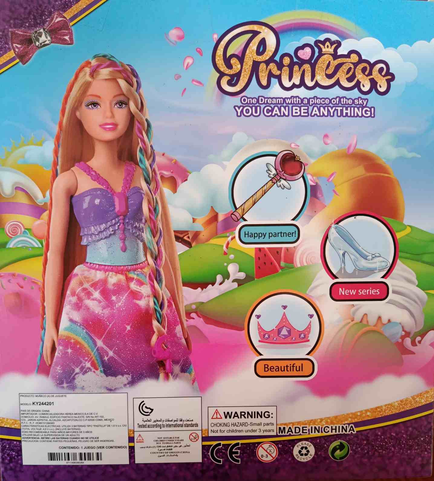 Muñeca princess unicornio